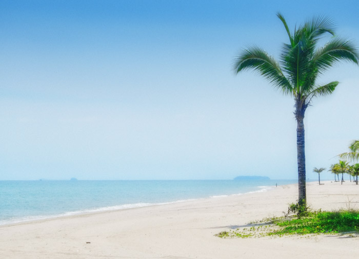 Batu Kulat Langkawi strand. 1 van de vele mooie stranden in Langkawi