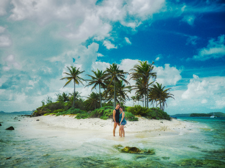 This is the island where the captain was put by his crew after the mutiny on Black Pearl. Not a bad place to be left is it?